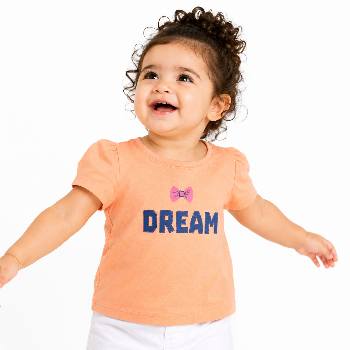 Girls Coral Pack Of 1 Knit Top