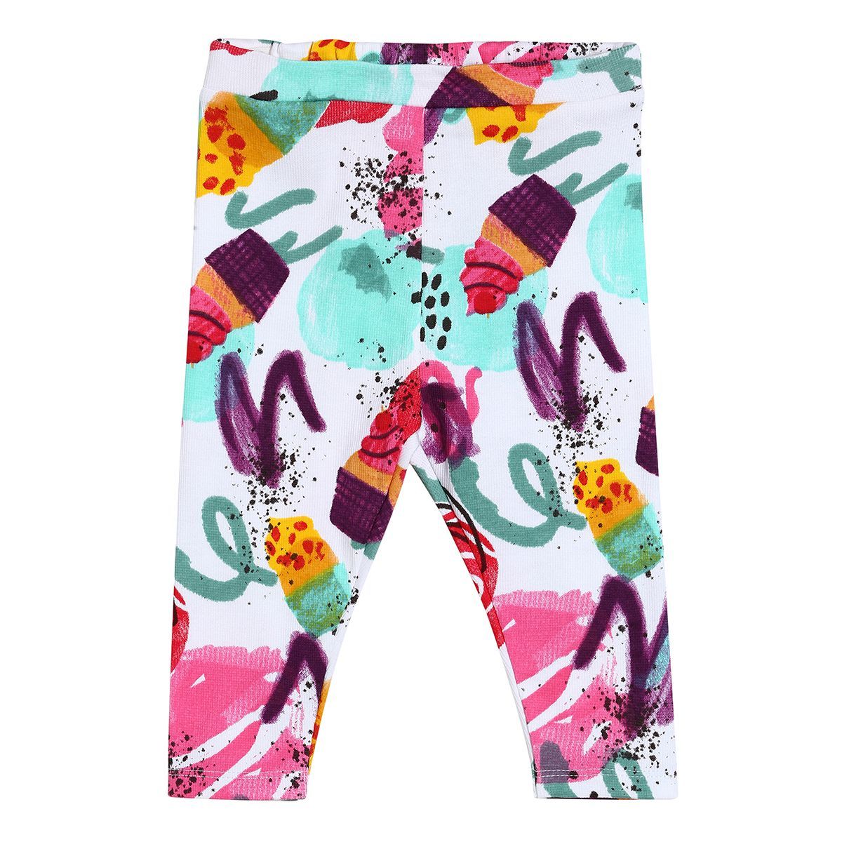Girls White Pack Of 1 Legging