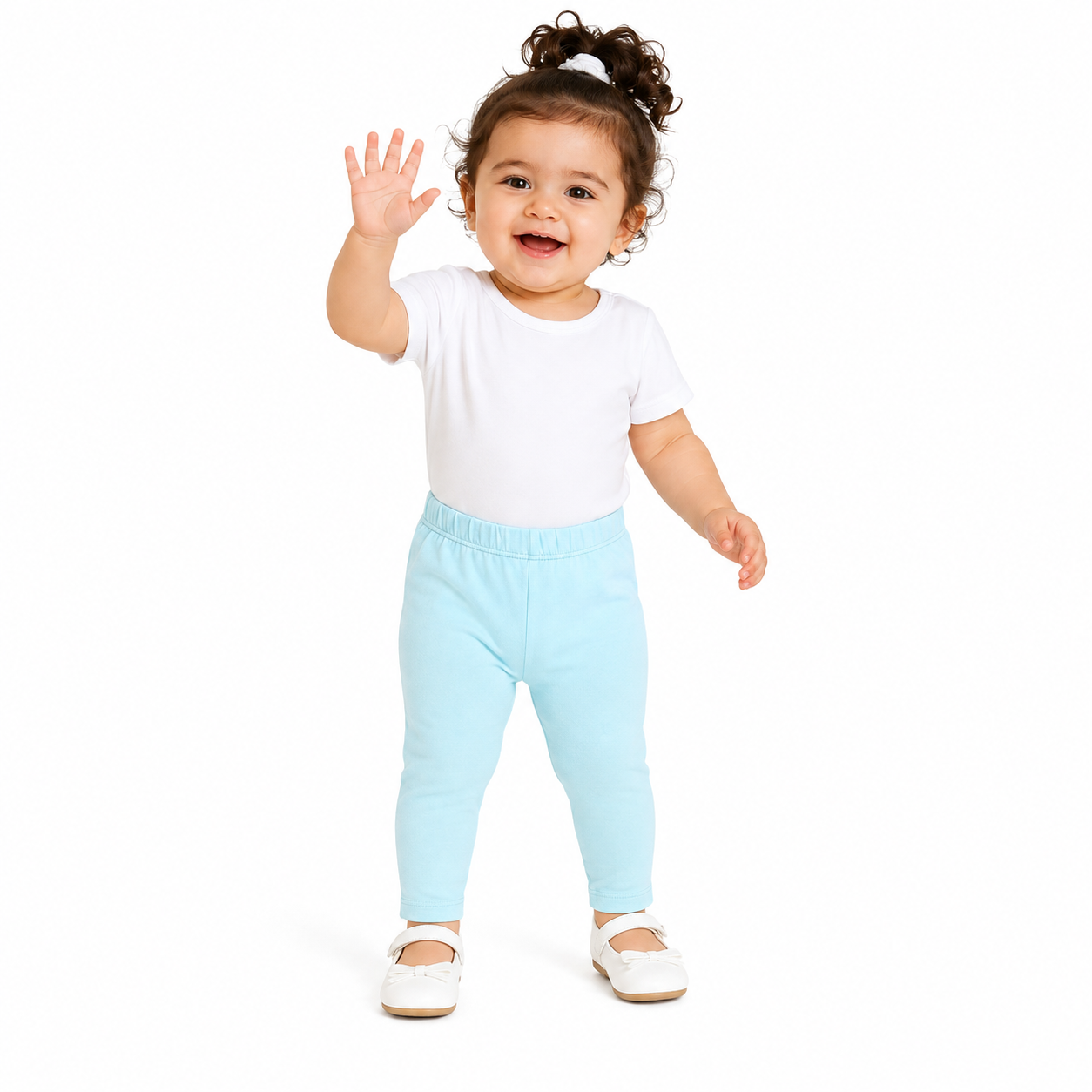 Girls Green Pack Of 1 Legging