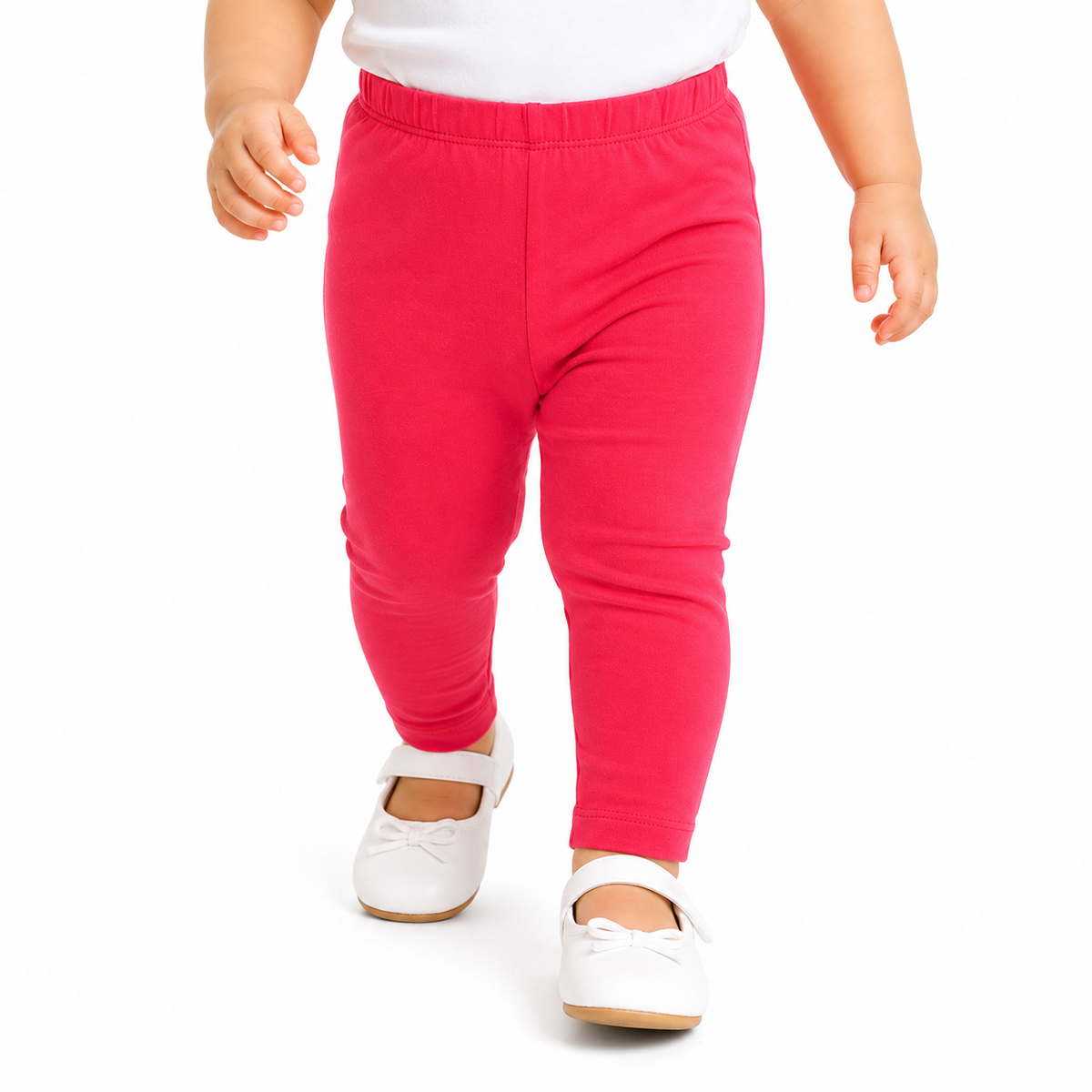 Girls Pink Pack Of 1 Legging