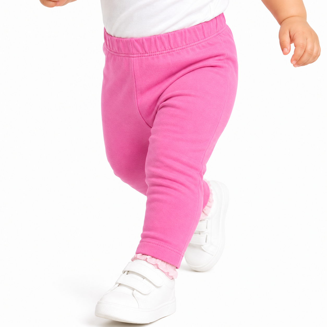 Girls Pink Pack Of 1 Legging