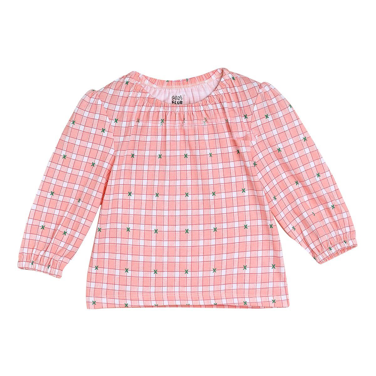 Girls Green Pack Of 2 Pinny Set