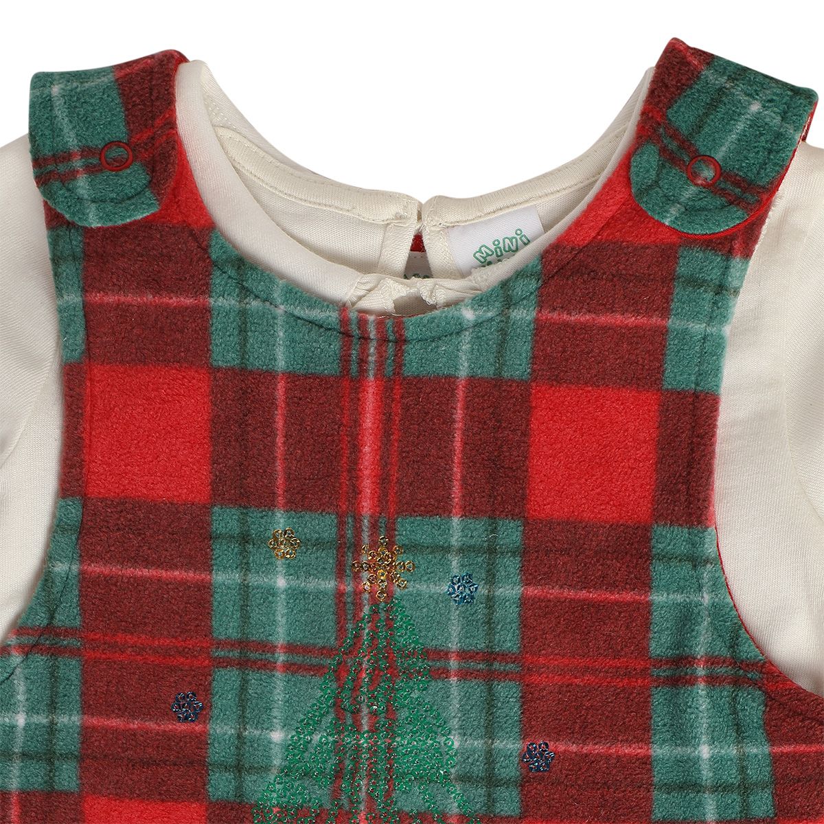 Girls Multicolor Pack Of 2 Pinny Set