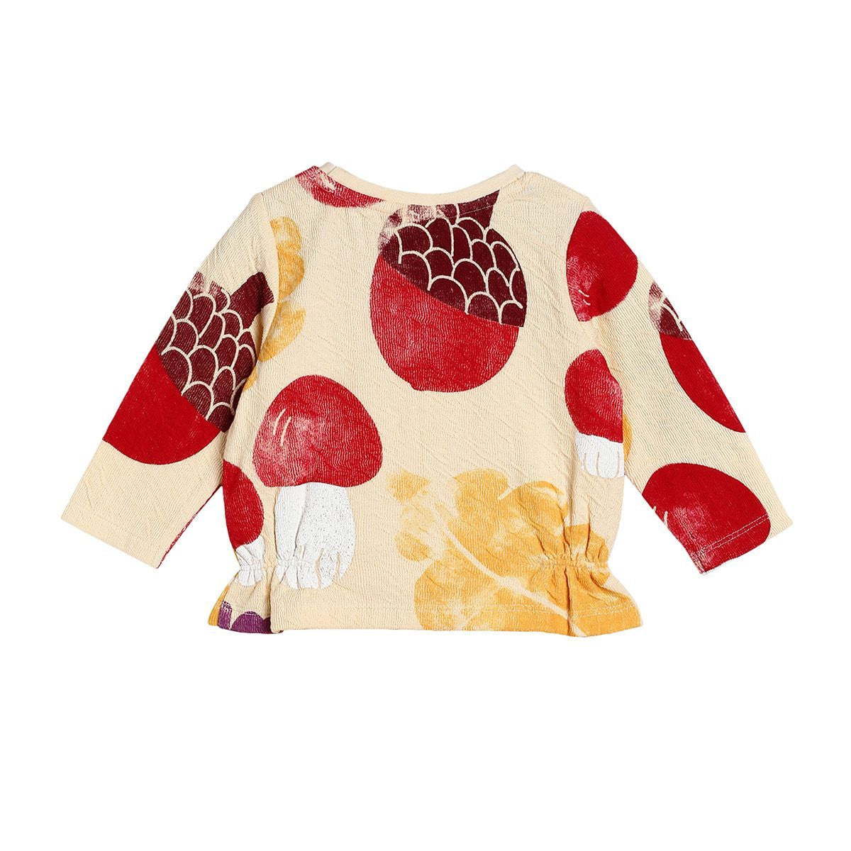 Girls Beige Pack Of 2 Top And Bottom