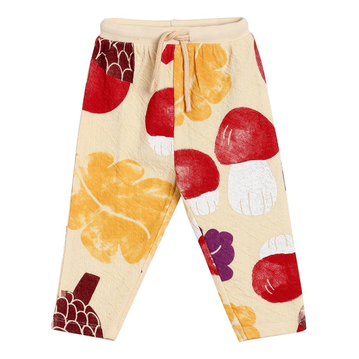 Girls Beige Pack Of 2 Top And Bottom
