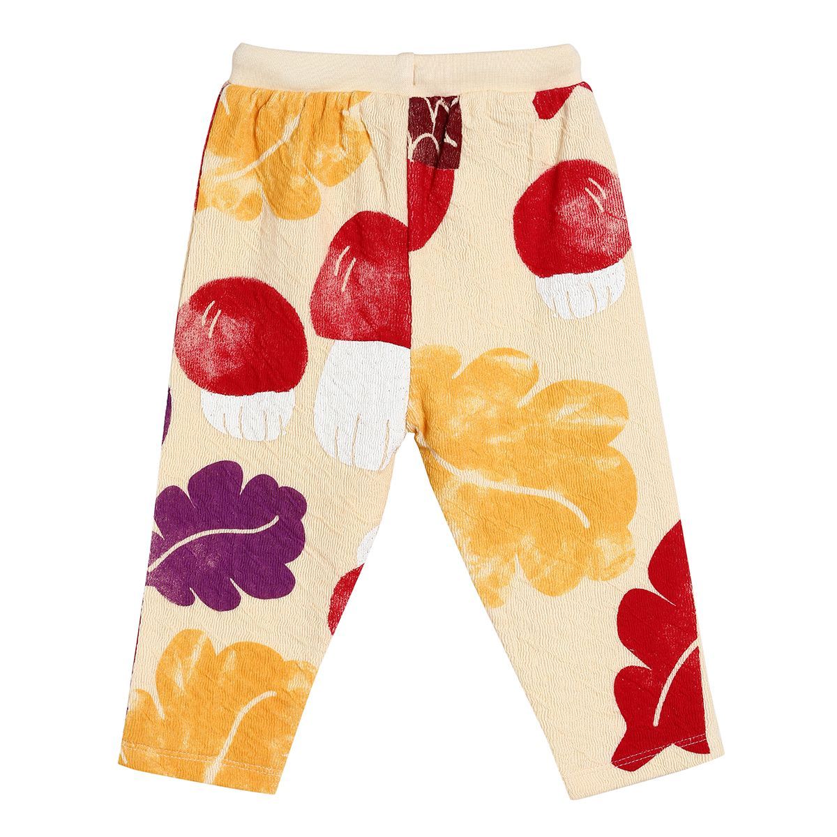 Girls Beige Pack Of 2 Top And Bottom