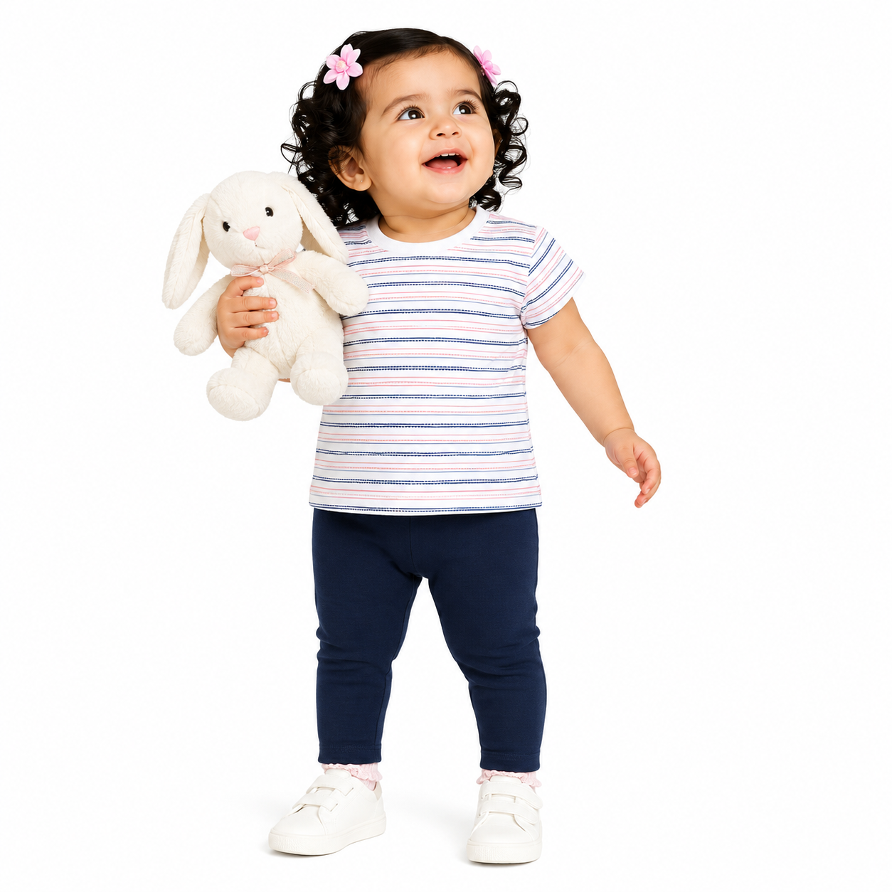 Girls Multicolor Pack Of 2 Top And Bottom