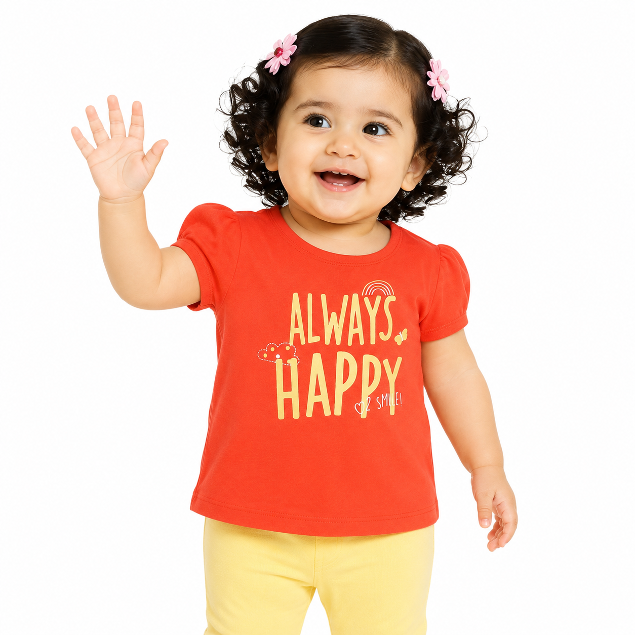 Girls Multicolor Pack Of 2 Top And Bottom