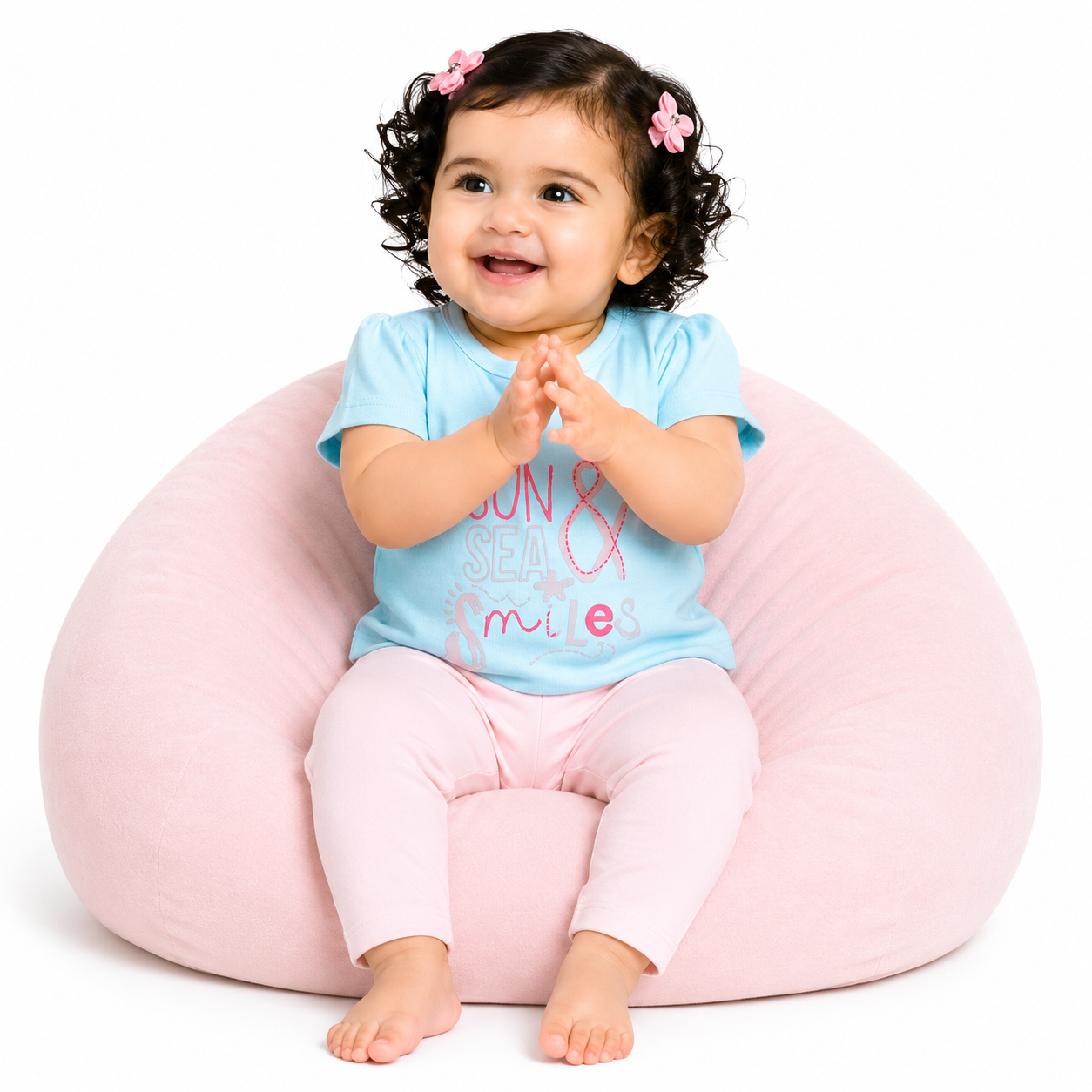 Girls Multicolor Pack Of 2 Top And Bottom