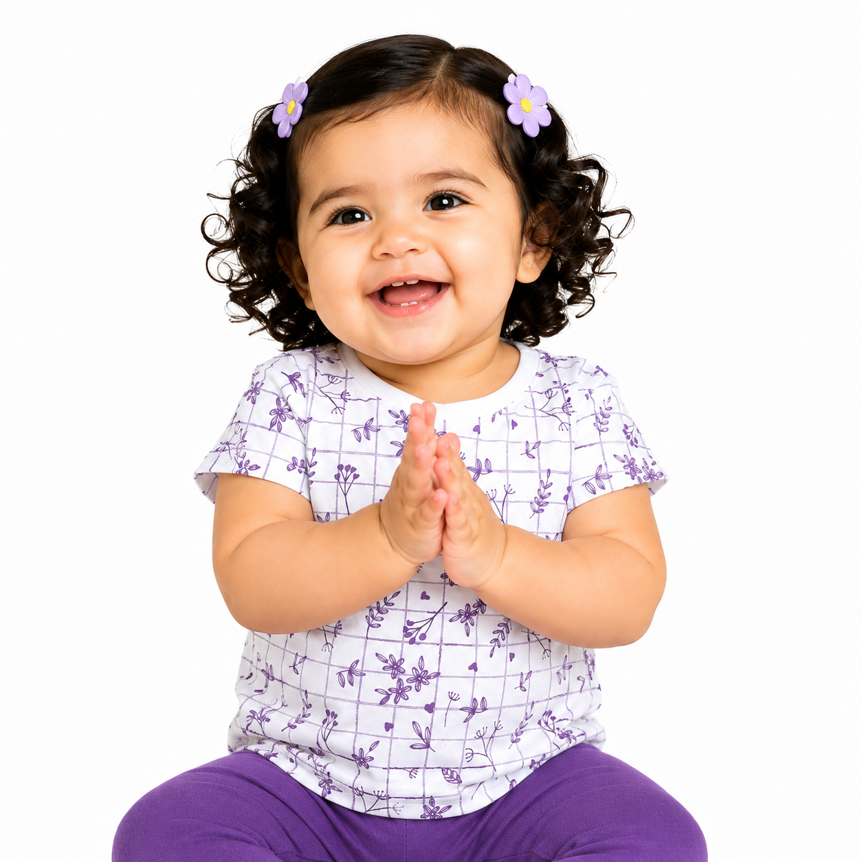 Girls Multicolor Pack Of 2 Top And Bottom