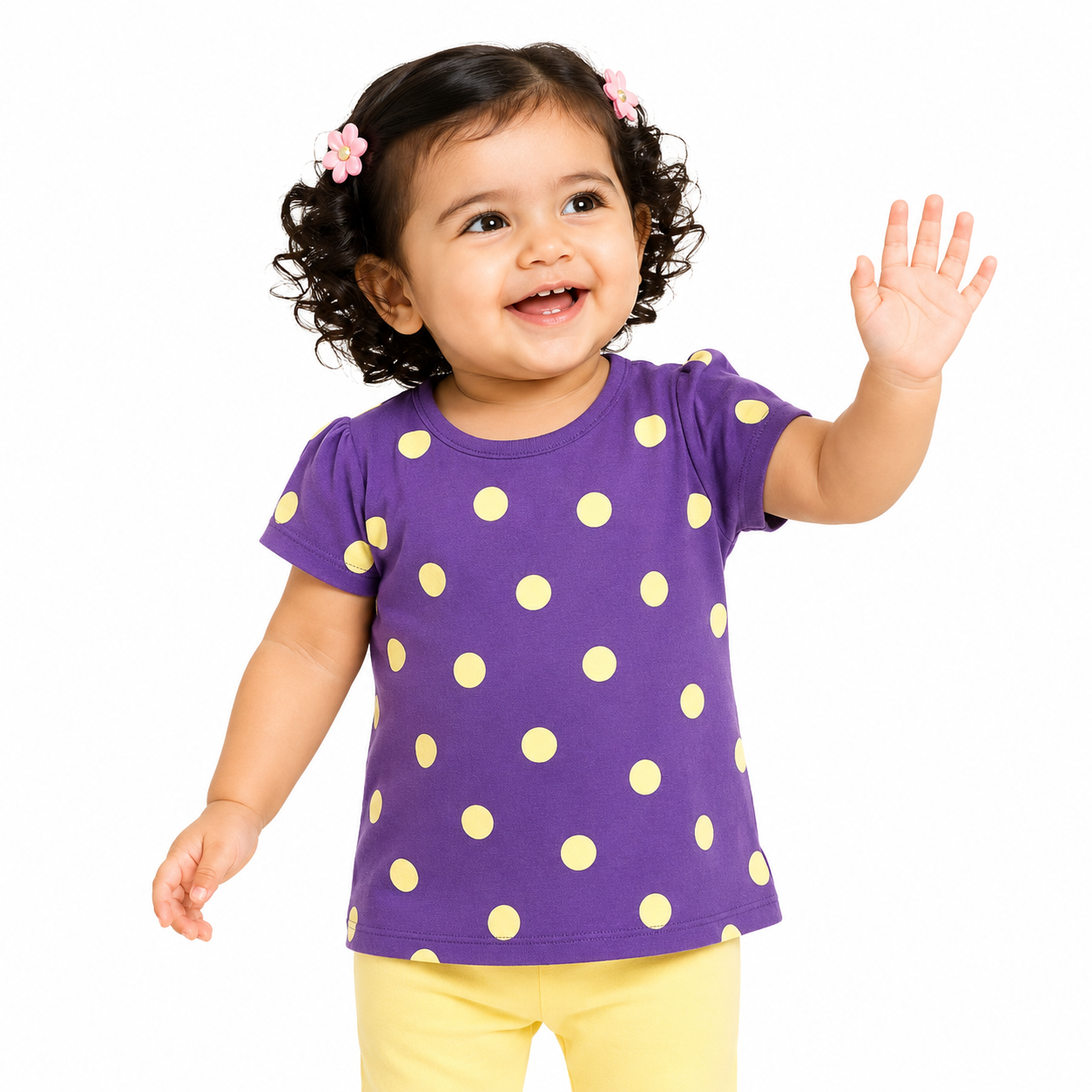 Girls Multicolor Pack Of 2 Top And Bottom