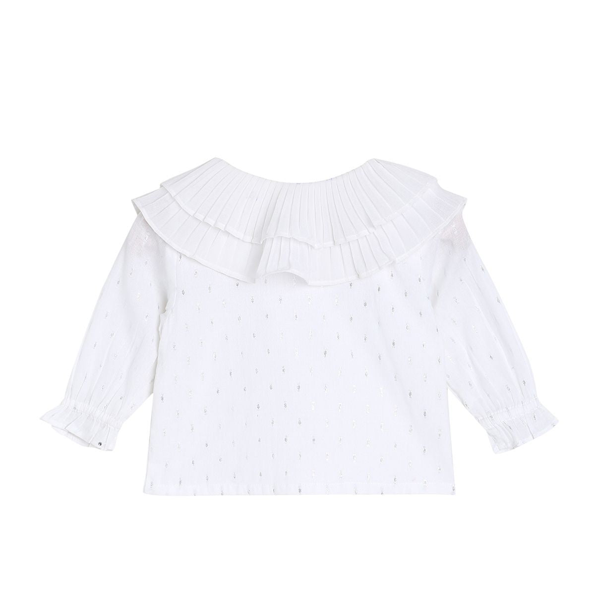 Girls White Pack Of 1 Woven Top