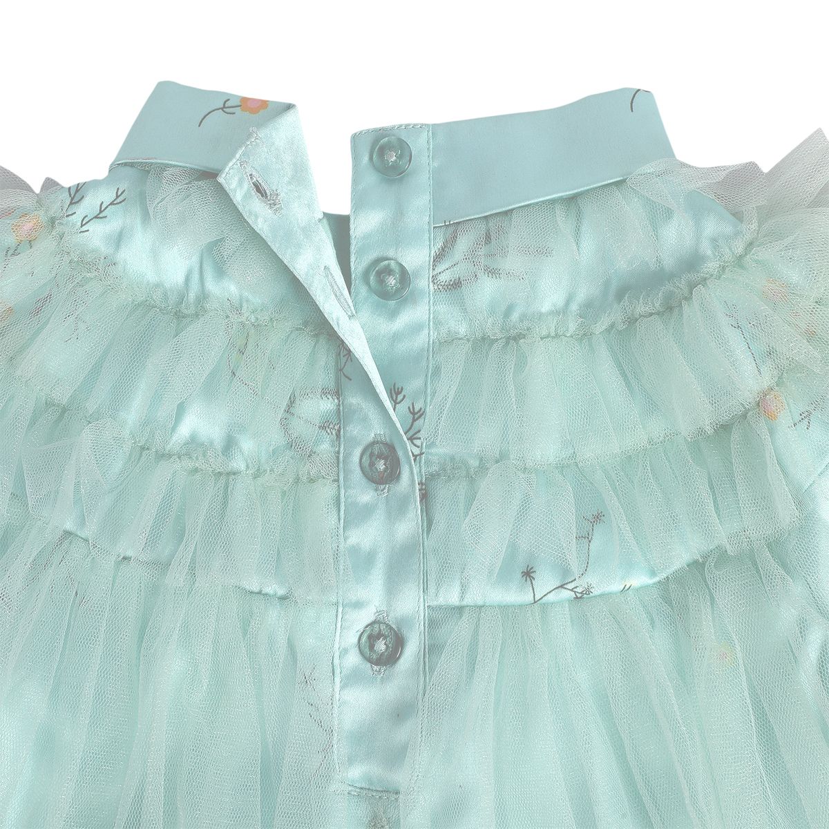Girls Aqua Pack Of 1 Dress