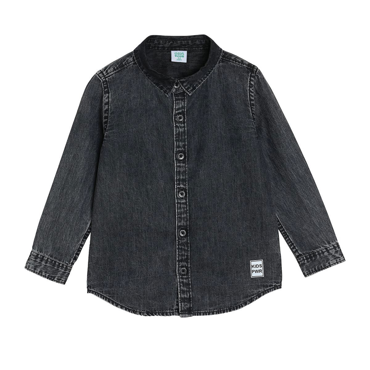 Boys Grey Pack Of 1 Shirt