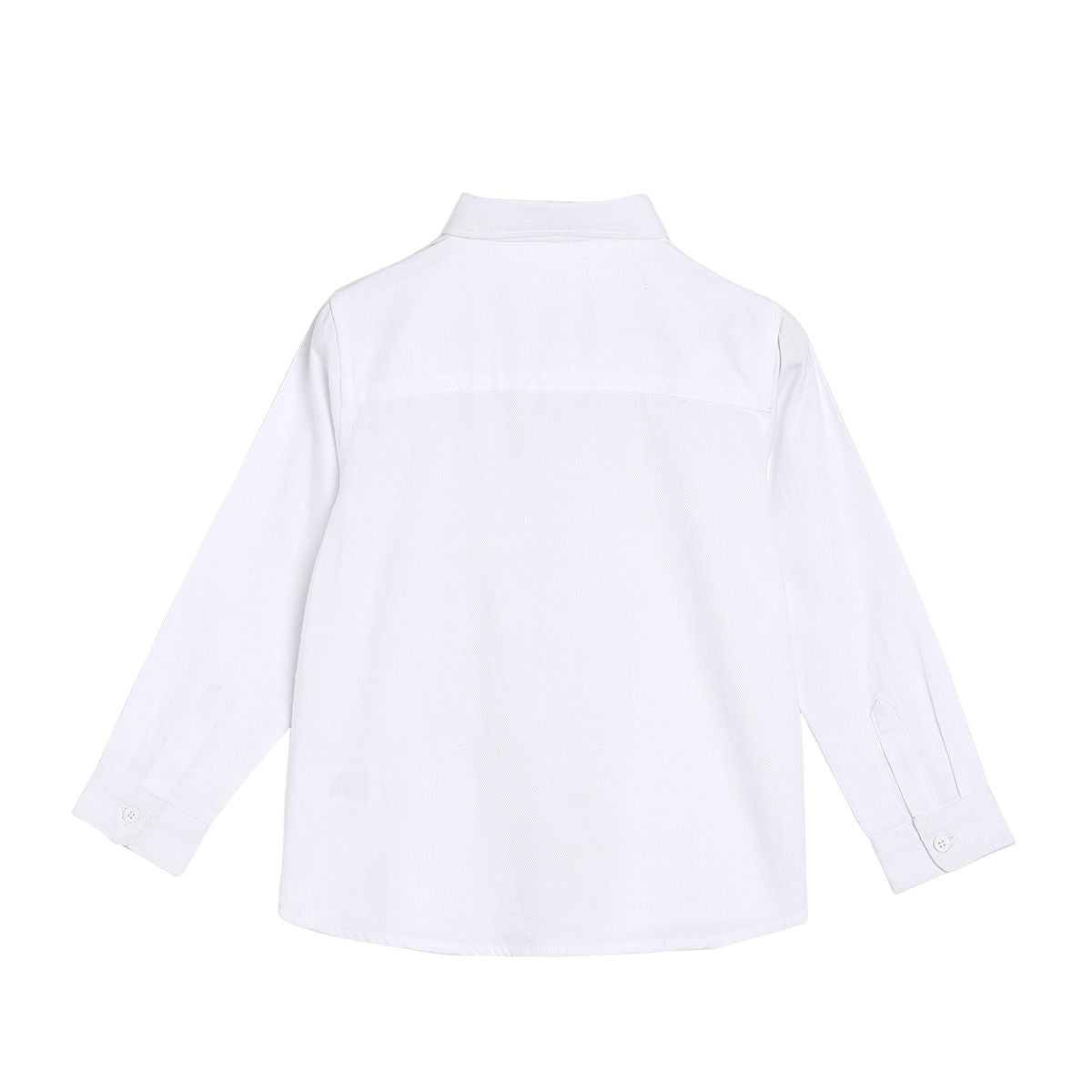 Boys White Pack Of 1 Shirt