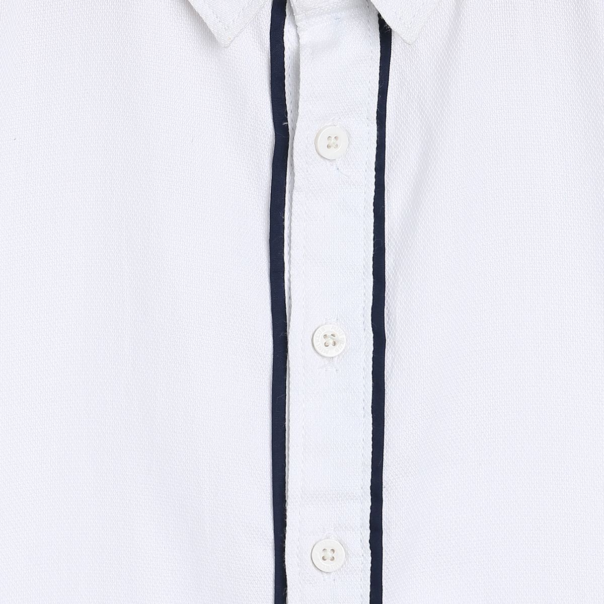 Boys White Pack Of 1 Shirt