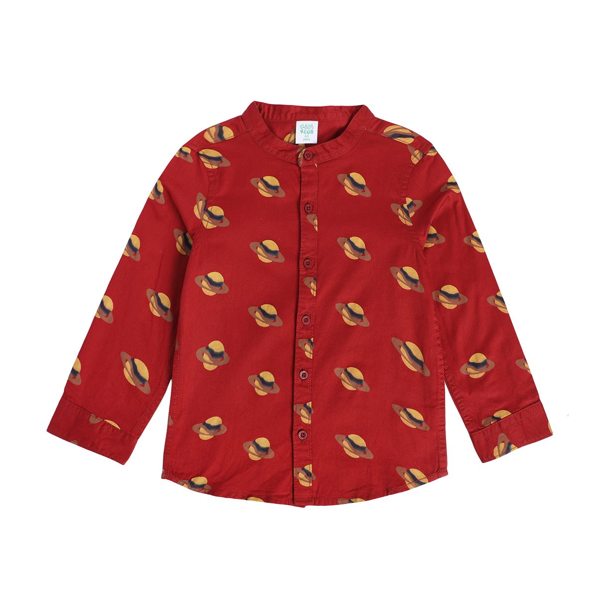 Boys Red Pack Of 1 Shirt