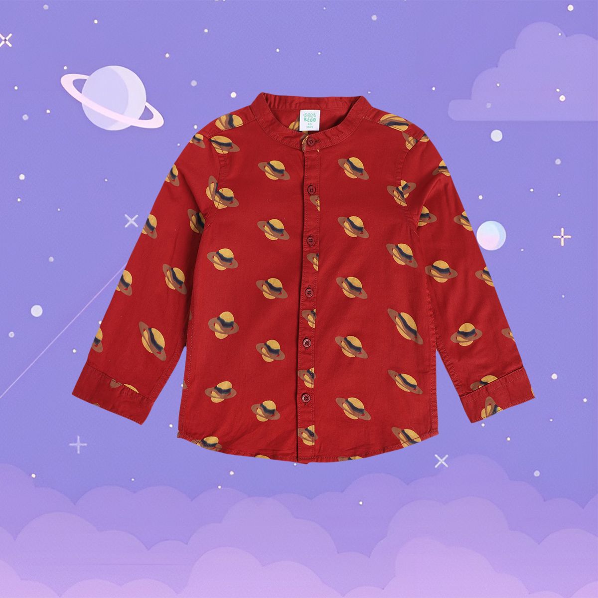 Boys Red Pack Of 1 Shirt
