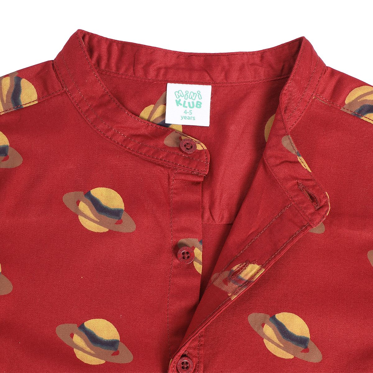 Boys Red Pack Of 1 Shirt