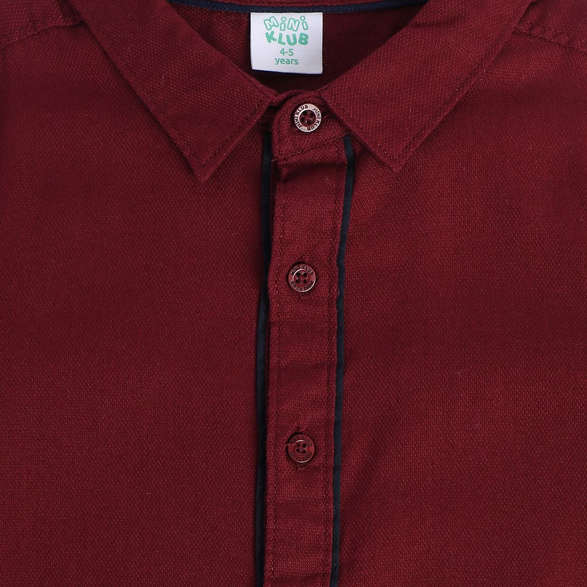 Boys Maroon Shirt