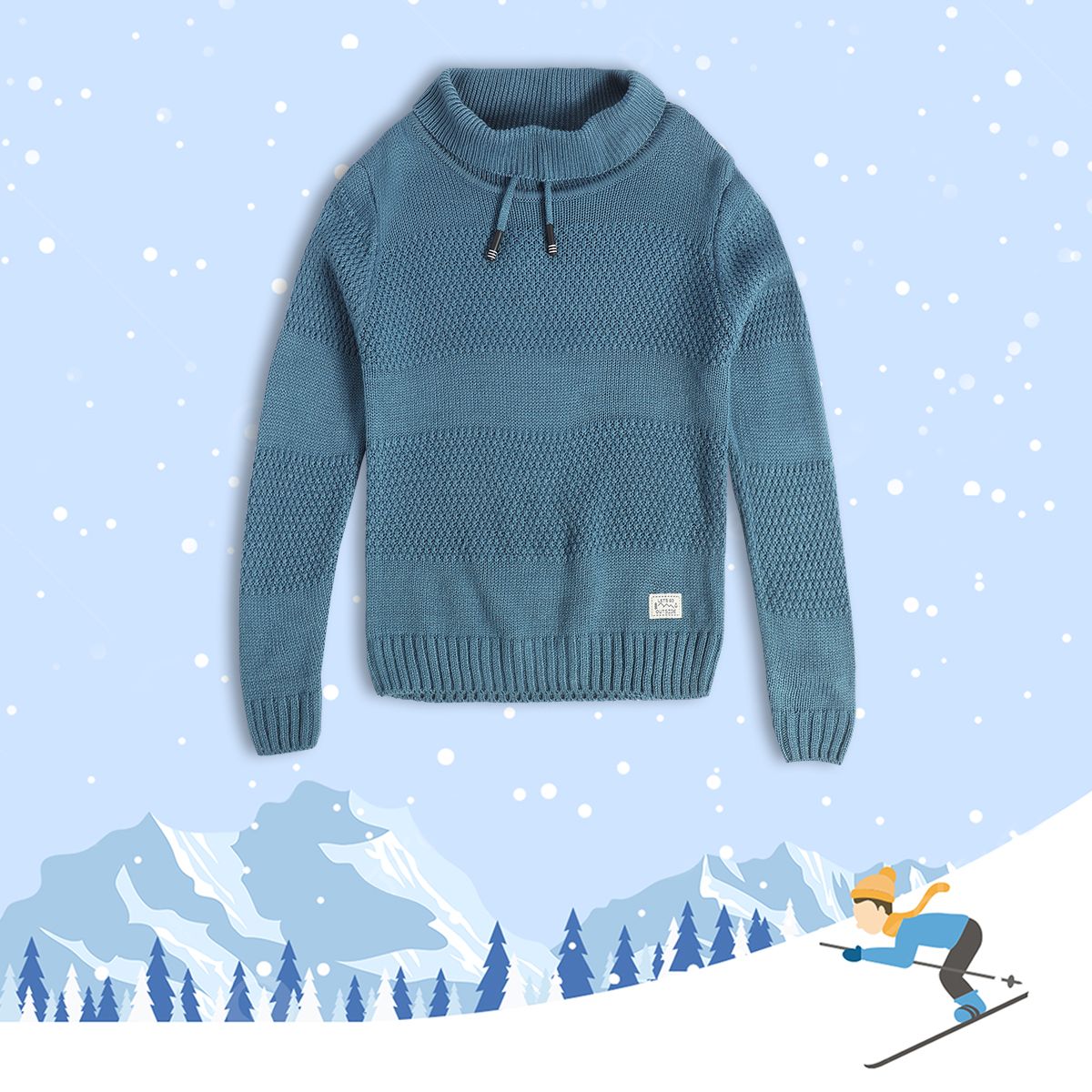 Boys Blue Pack Of 1 Sweater