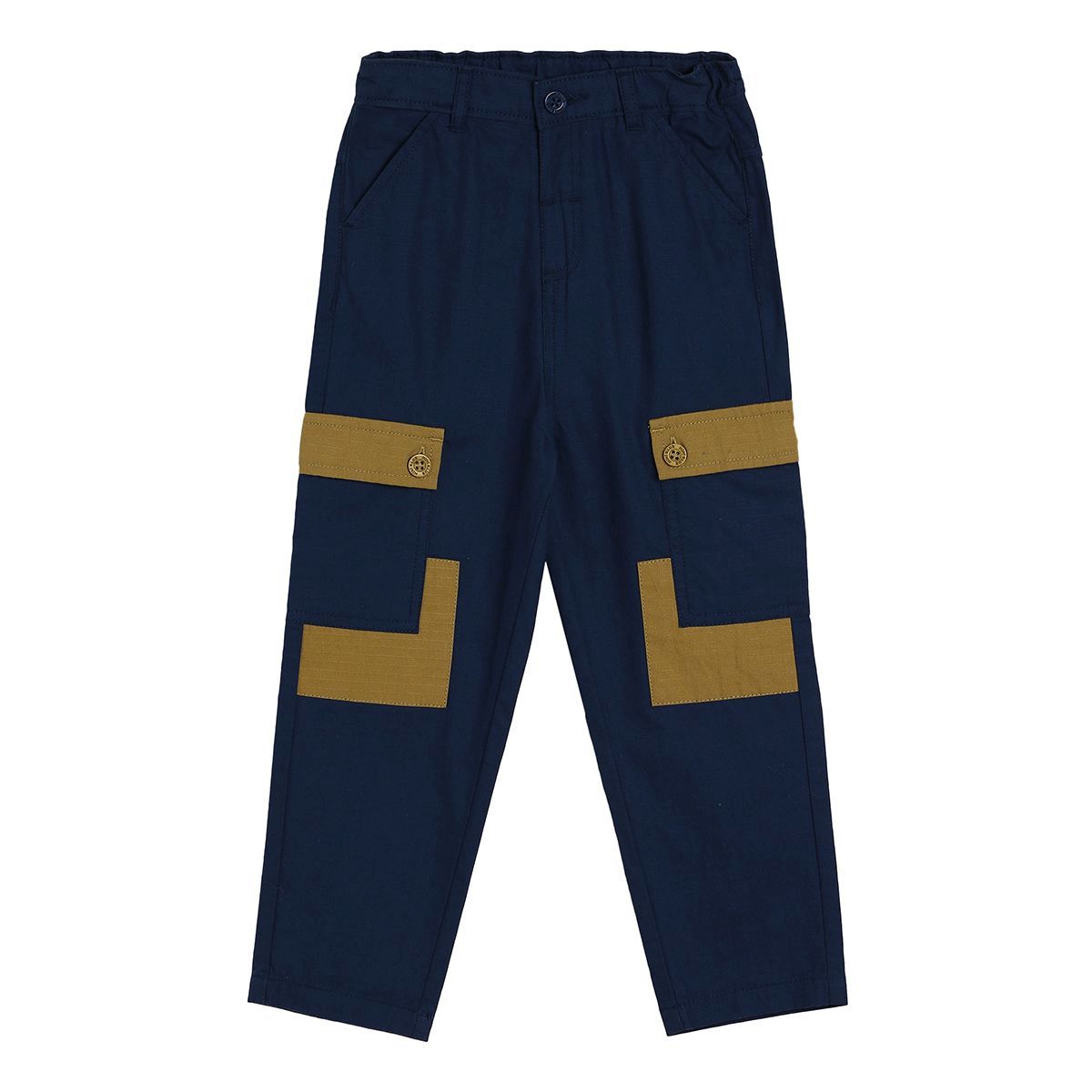 Boys Blue Woven Pant