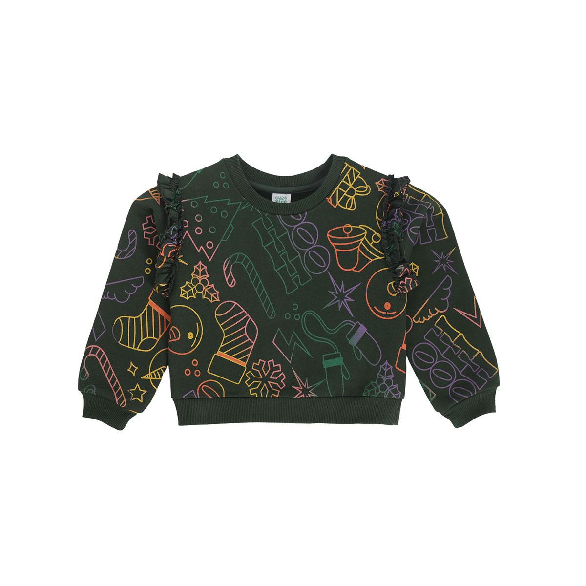 Girls Green Pack Of 2 Top And Bottom
