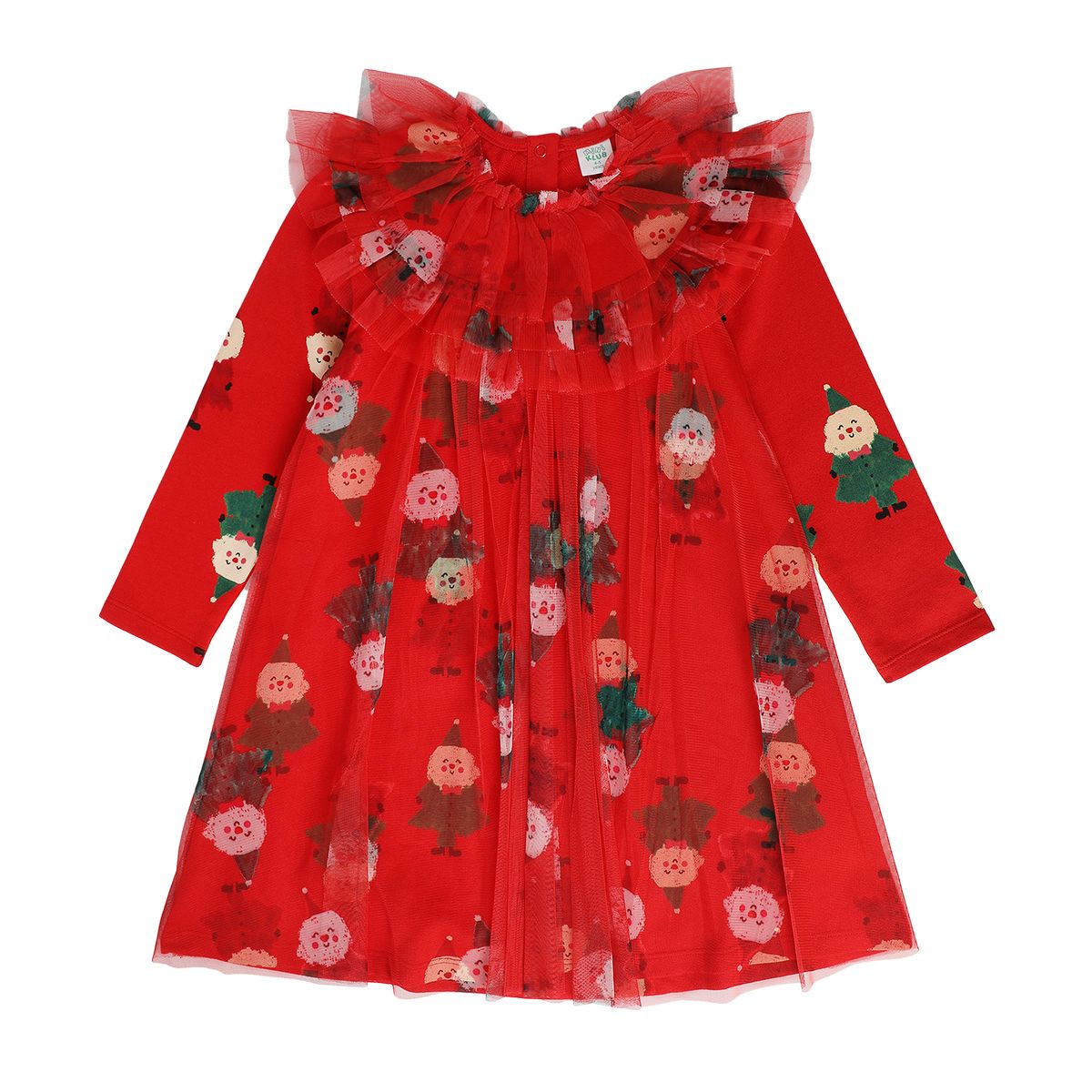 Girls Red Pack Of 1 Dress