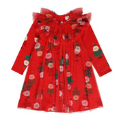 Girls Red Pack Of 1 Dress