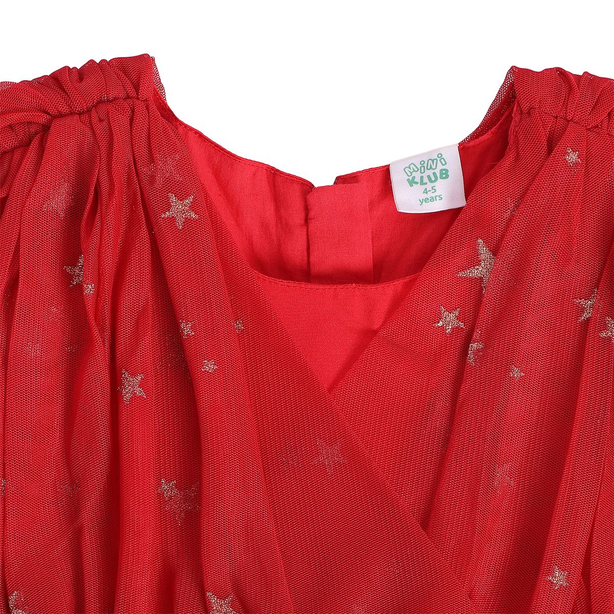 Girls Red Pack Of 1 Dress