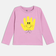 Girls Purple Pack Of 1 Knit Top