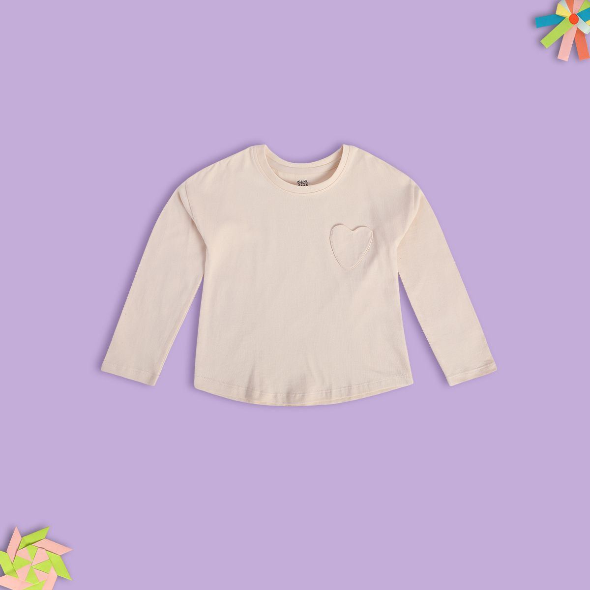 Girls Beige Pack Of 1 Knit Top
