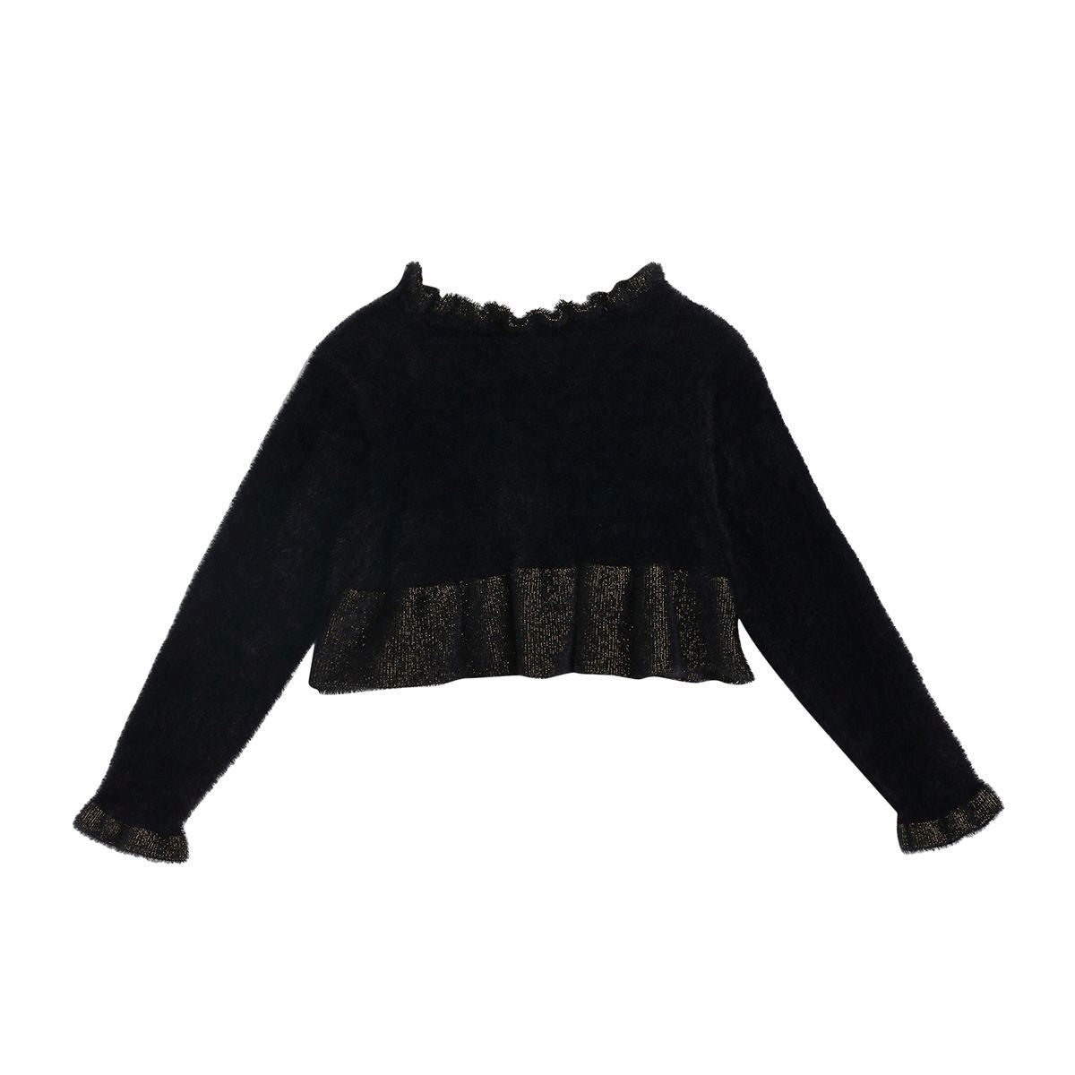 Girls Black Shrug