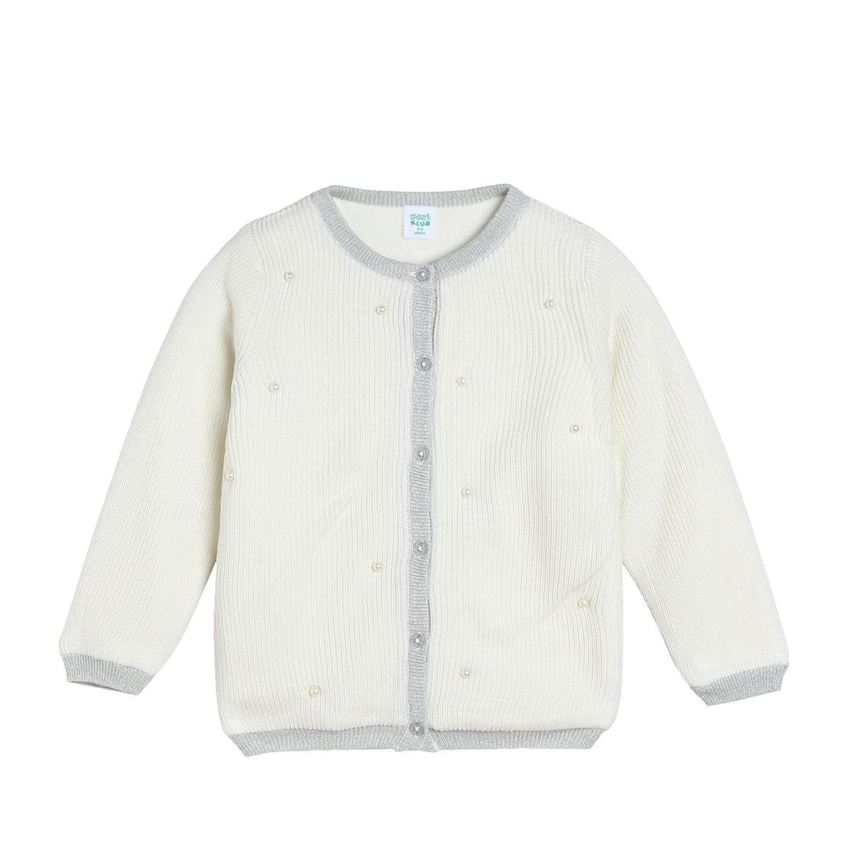Girls Off White Sweater