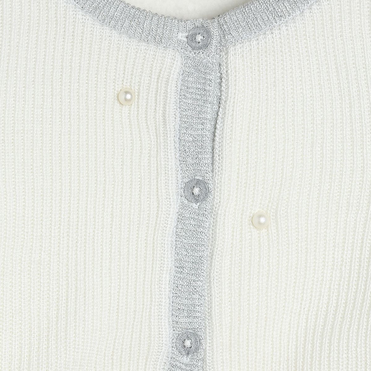 Girls Off White Sweater