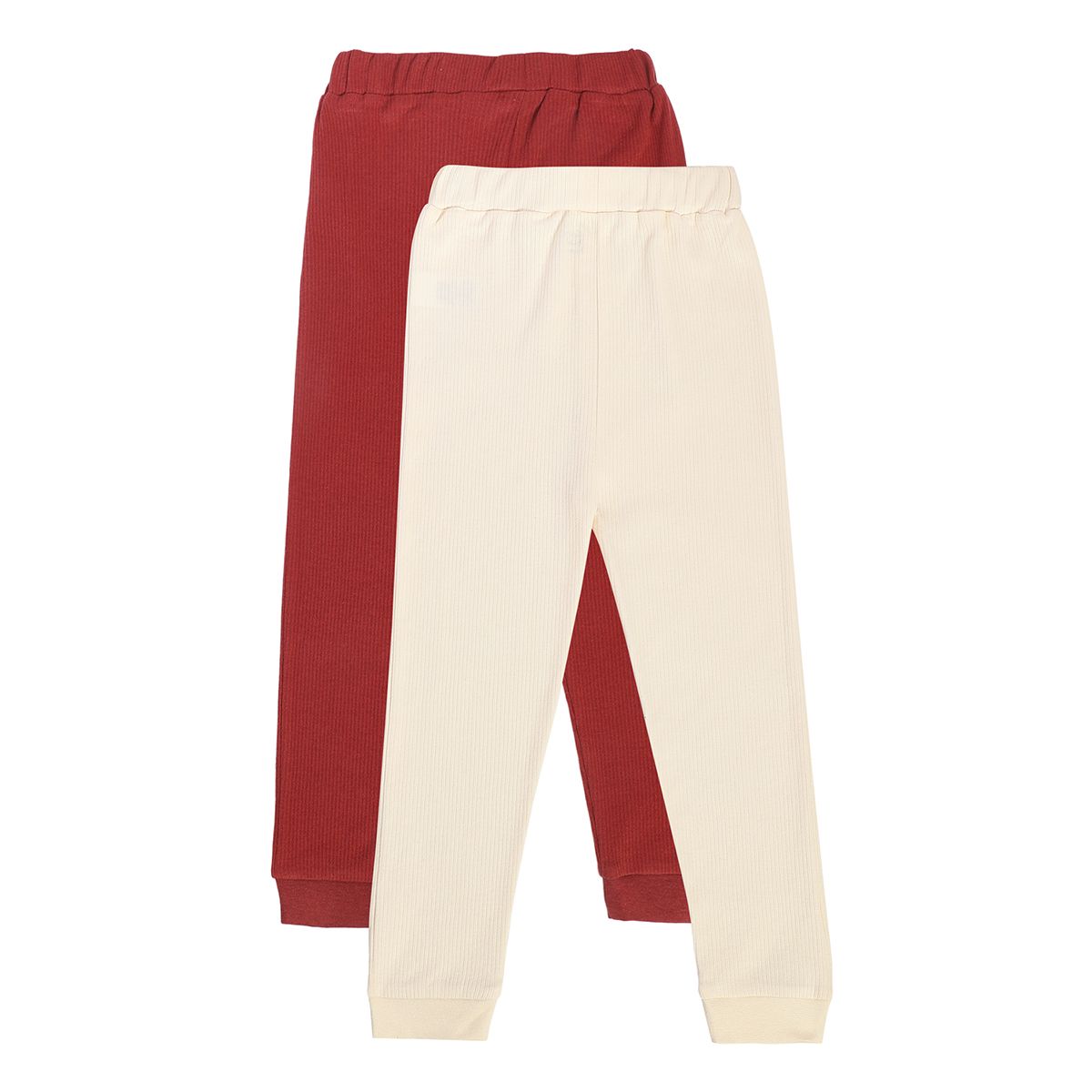 Unisex Multicolor Pack Of 2 Knit Bottom
