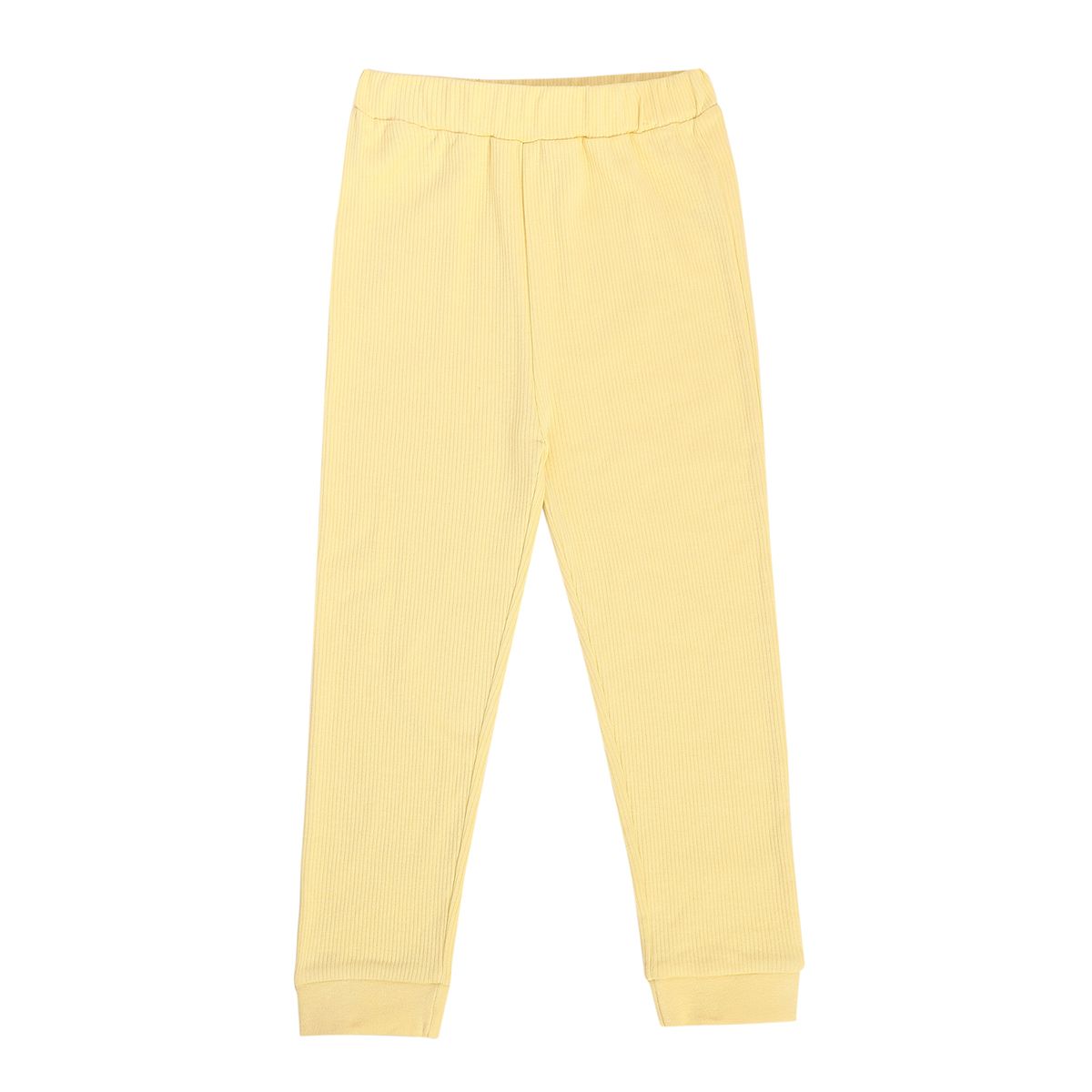 Girls Yellow Knit Bottom