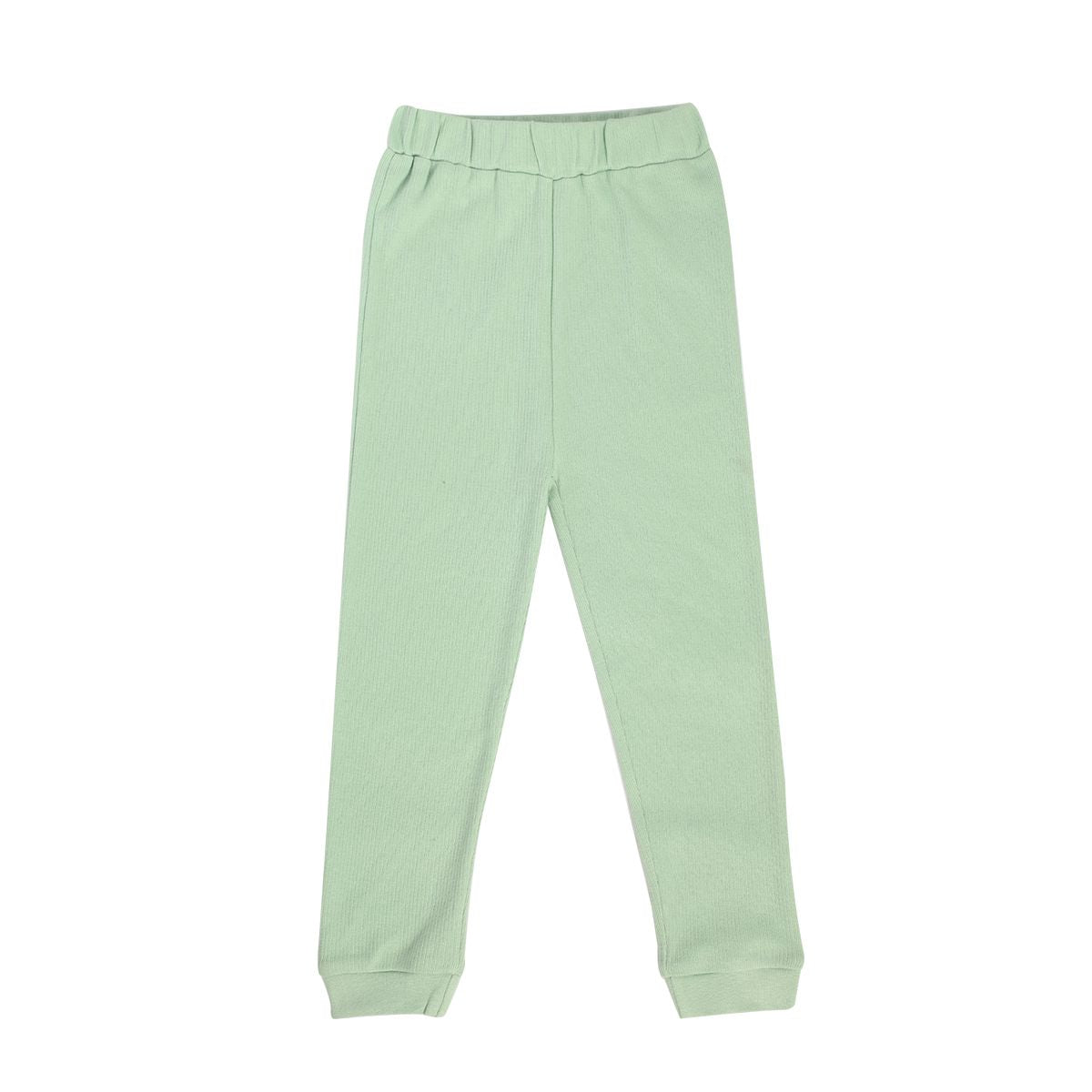 Boys Green Knit Bottom