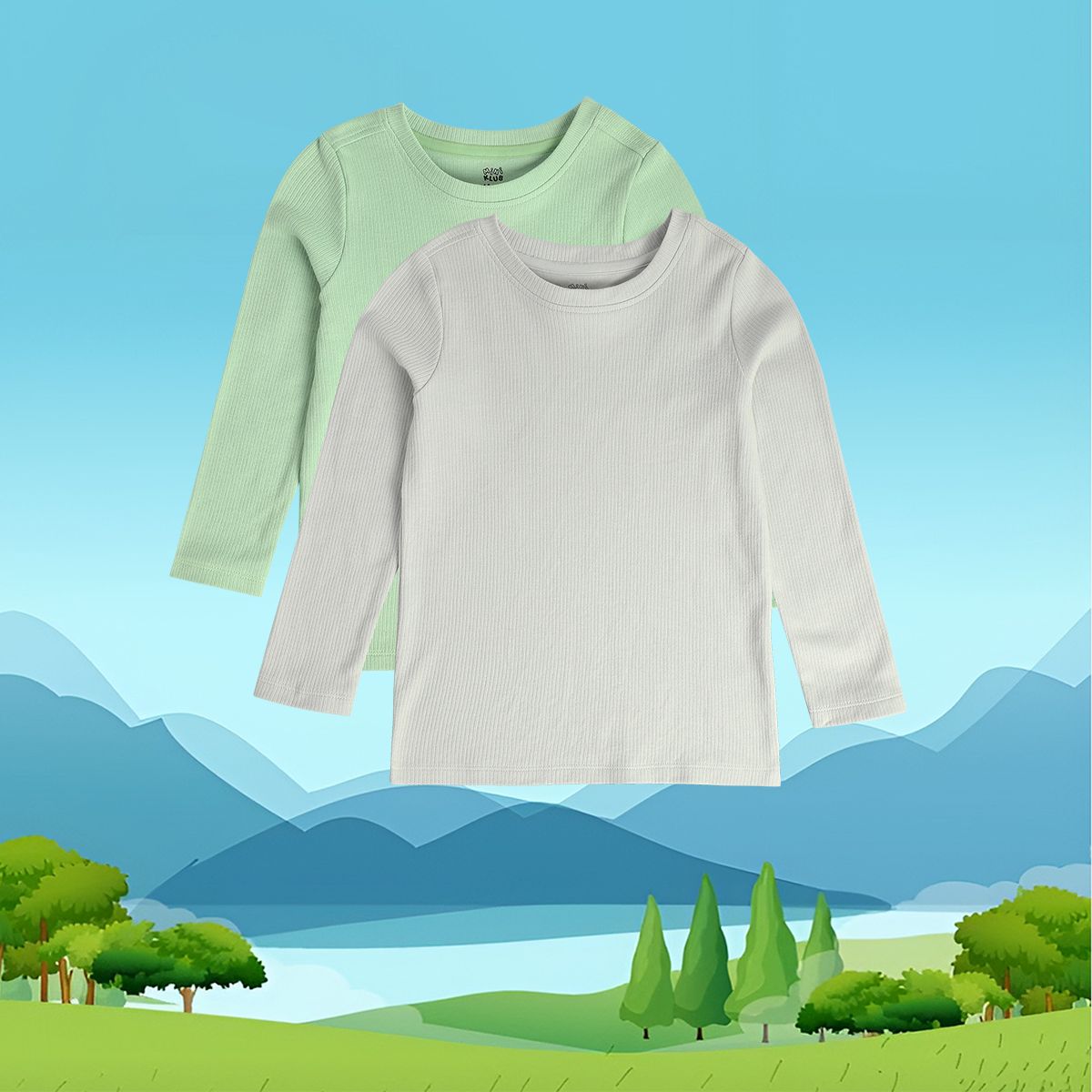 Unisex Multicolor Pack Of 2 T-Shirt