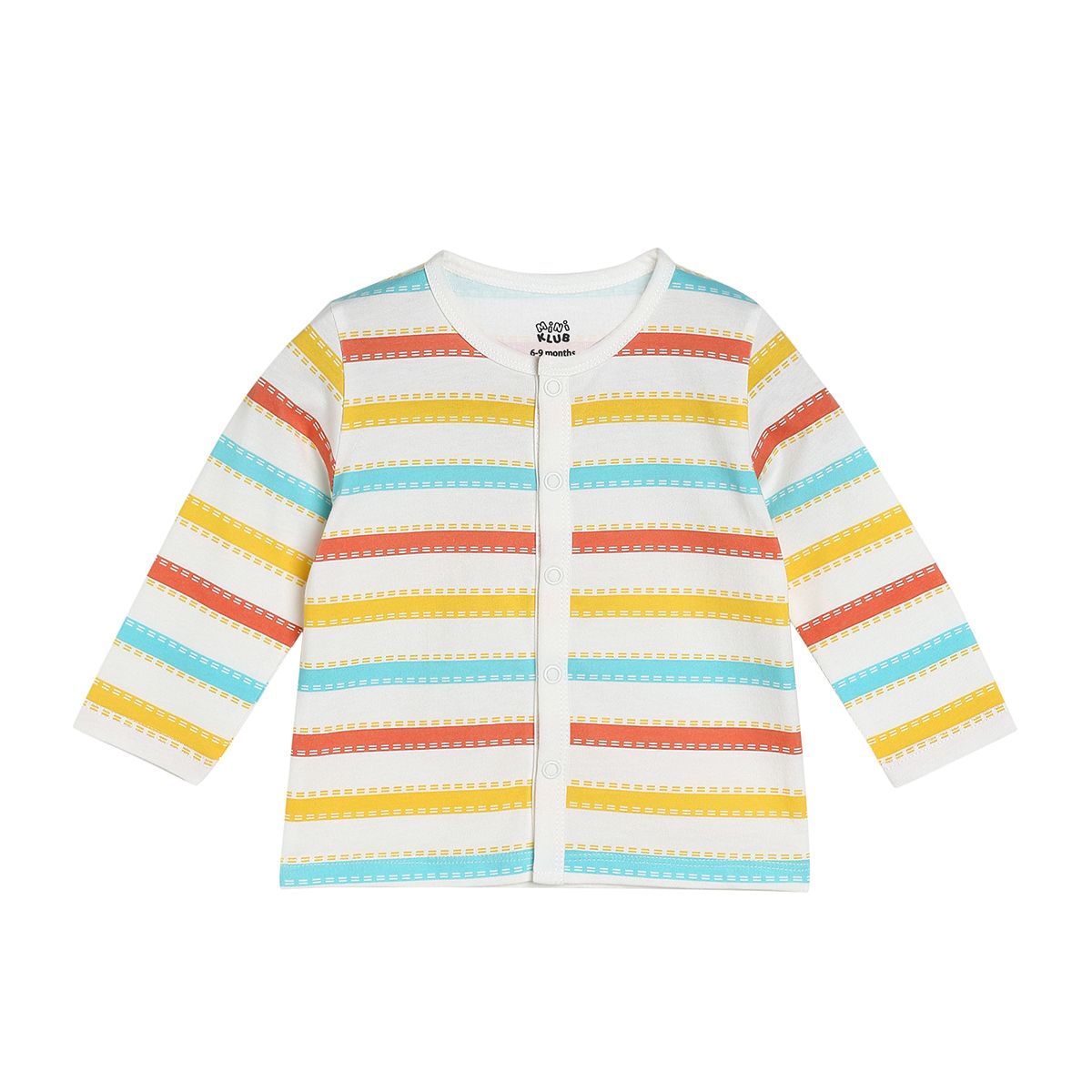 Boys White Front Open Vest