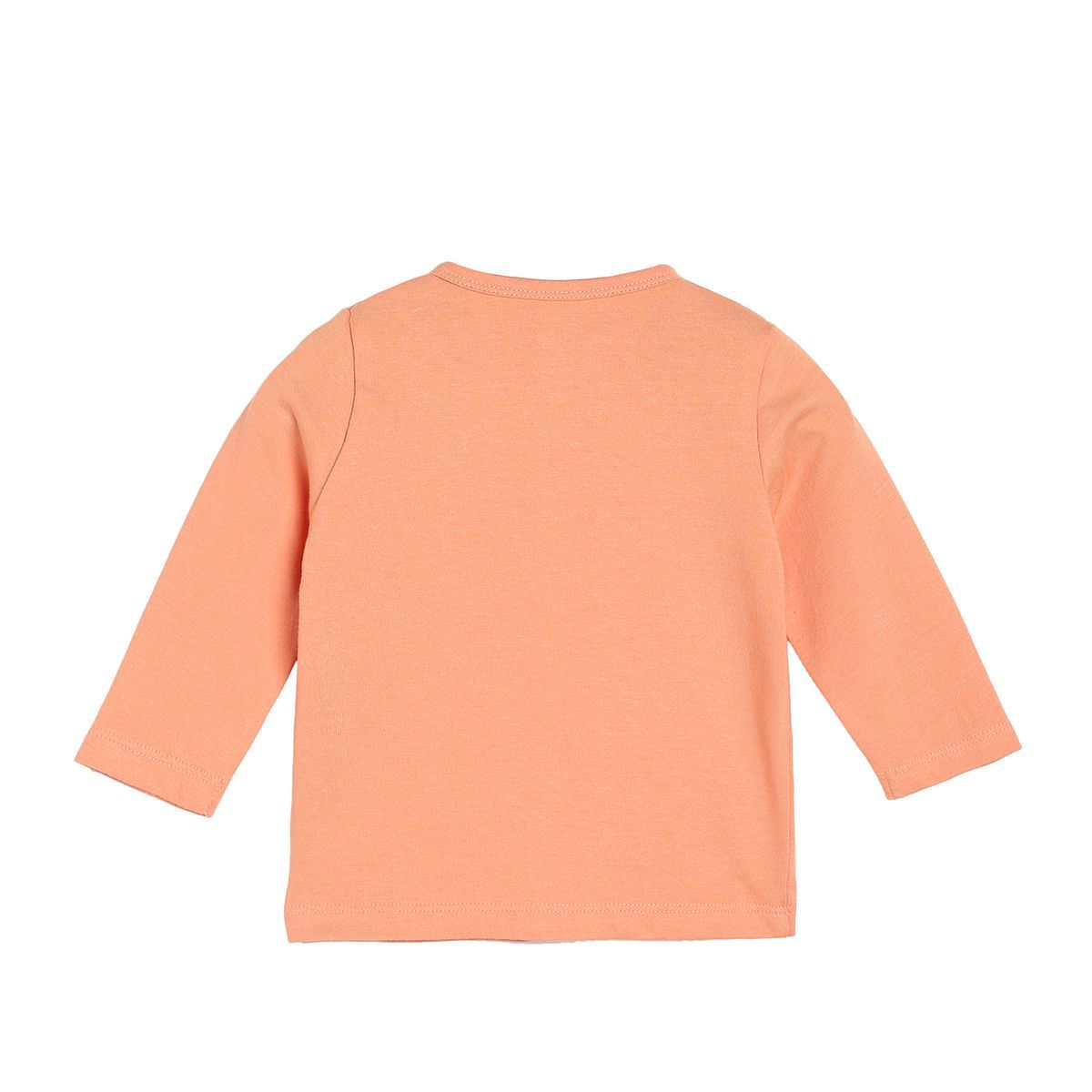 Boys Peach Front Open Vest
