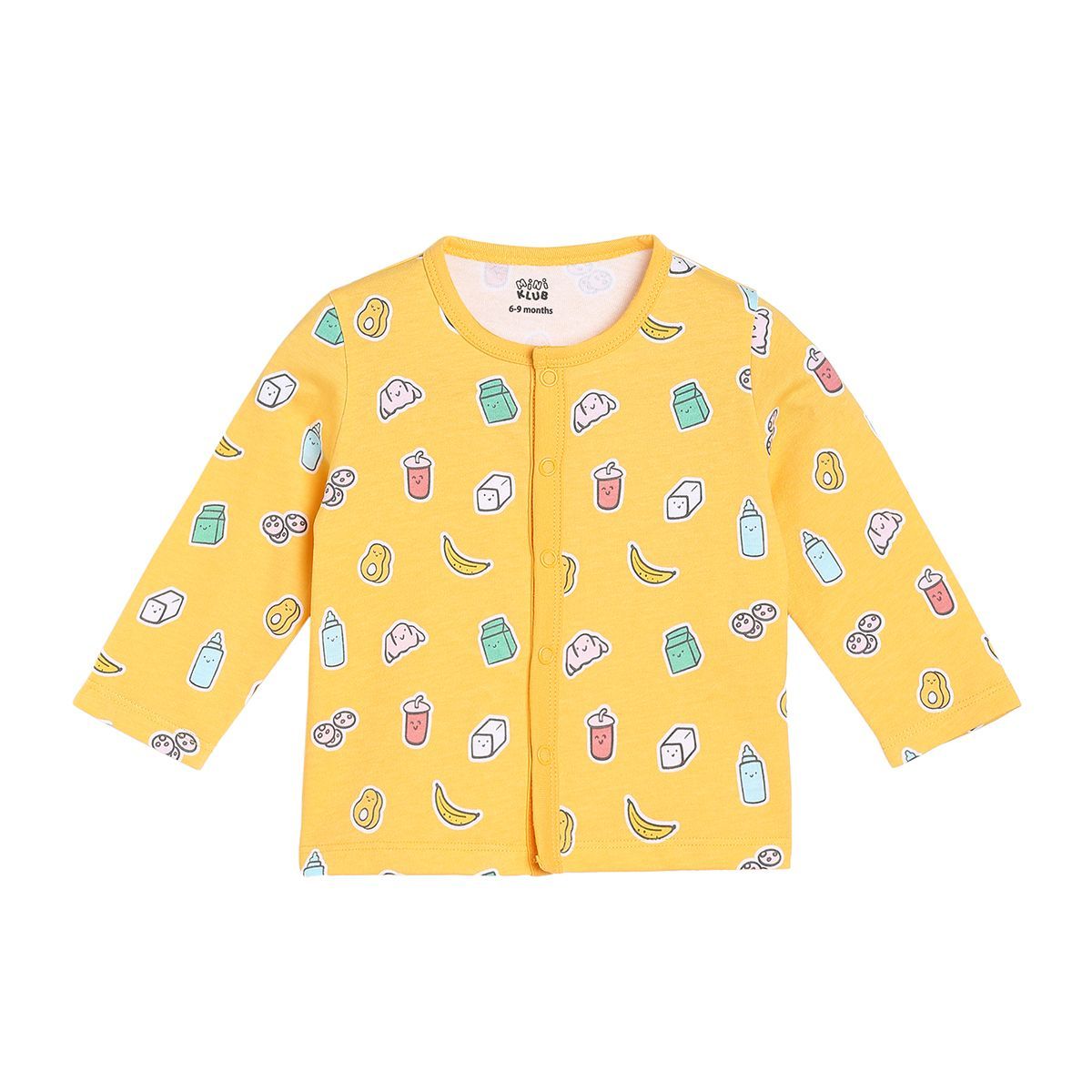 Boys Peach Front Open Vest