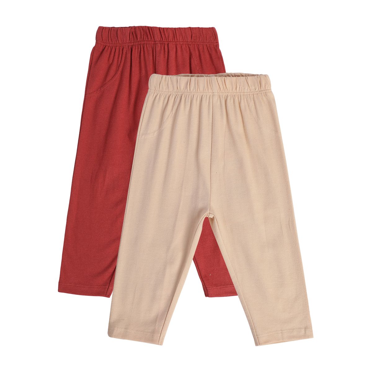 Boys Multicolor Pack Of 2 Knit Bottom