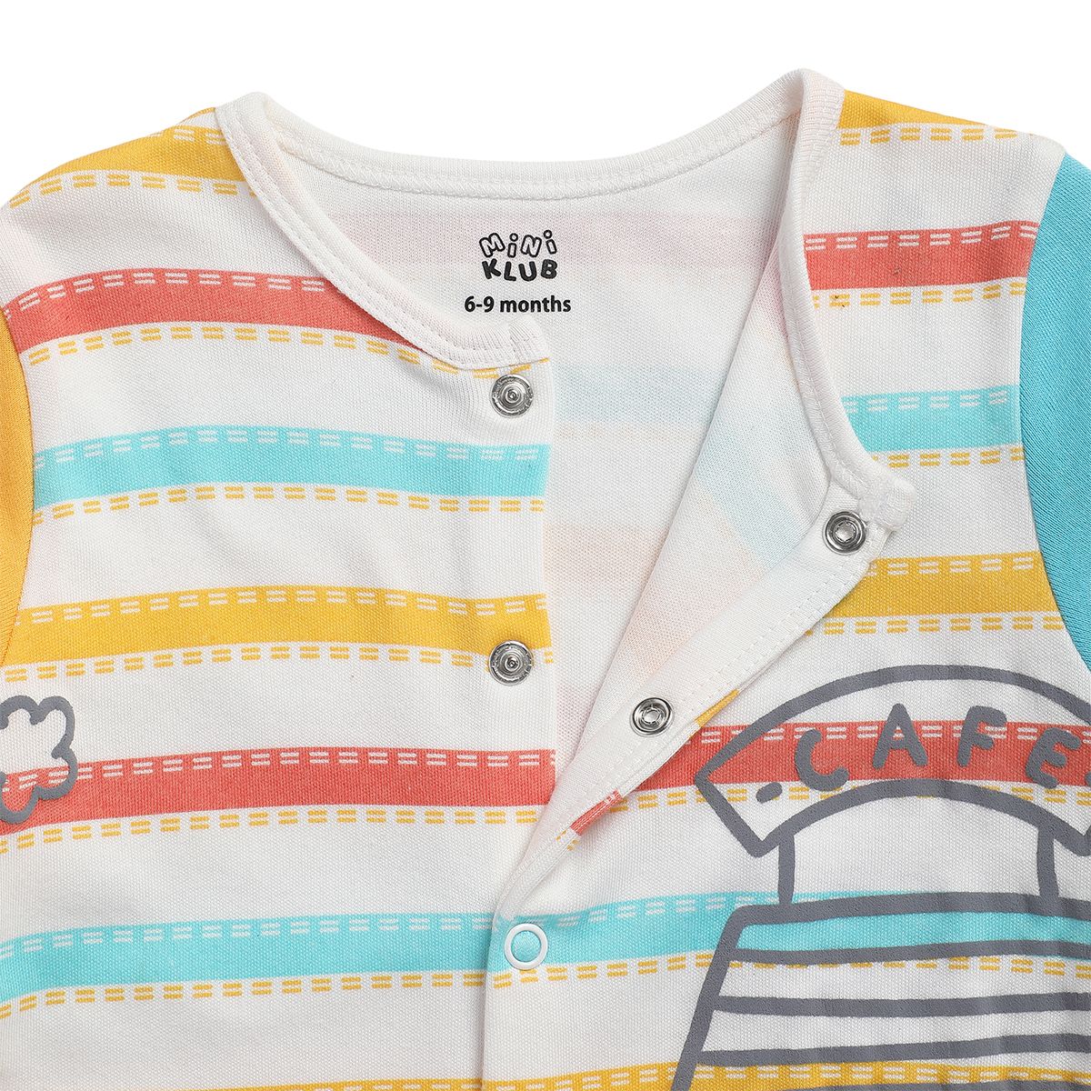 Boys Multicolor Pack Of 2 Sleep Suit