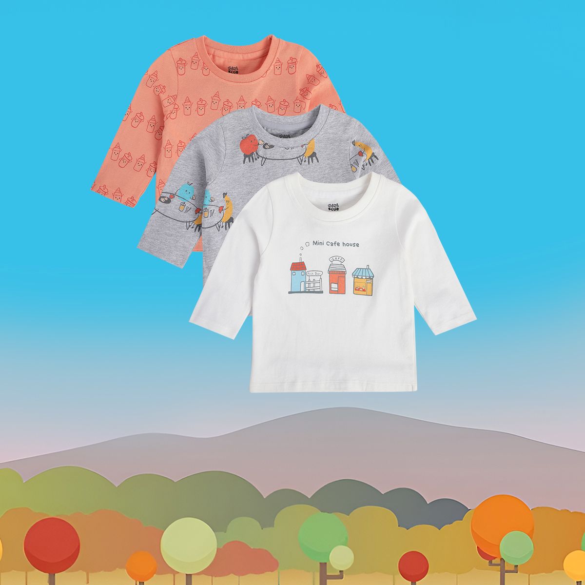 Boys Multicolor Pack Of 3 T-Shirt