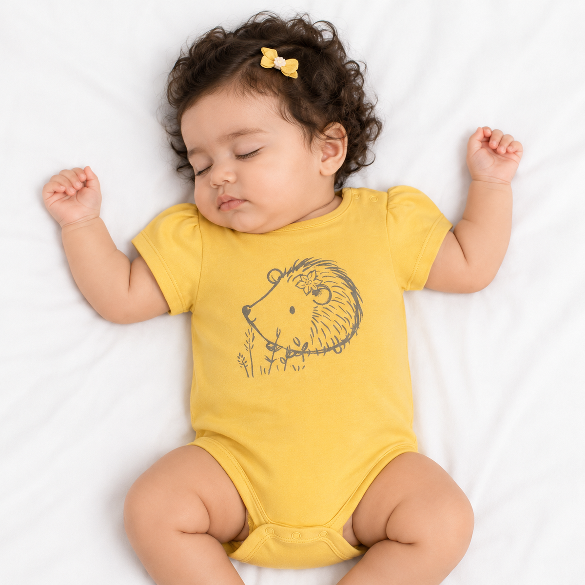 Girls Multicolor Pack Of 3 Body Suit