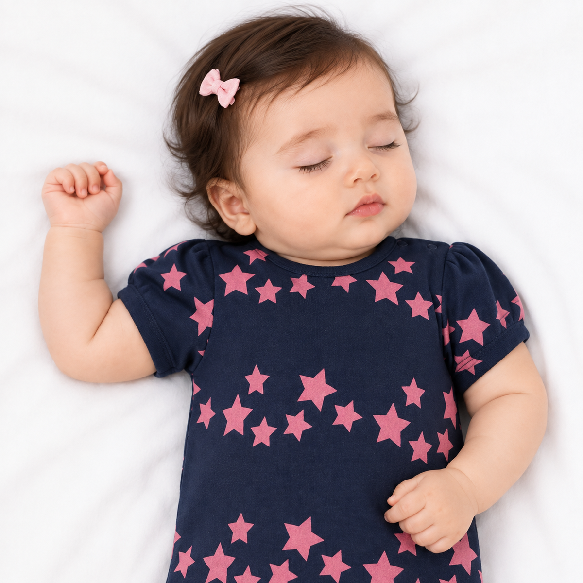 Girls Multicolor Pack Of 3 Body Suit