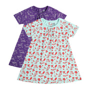 Girls Multicolor Pack Of 2 Dress