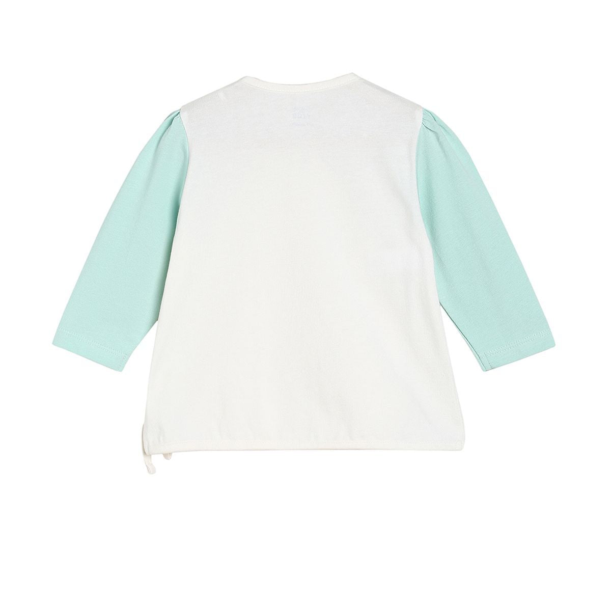 Girls Orange Front Open Vest