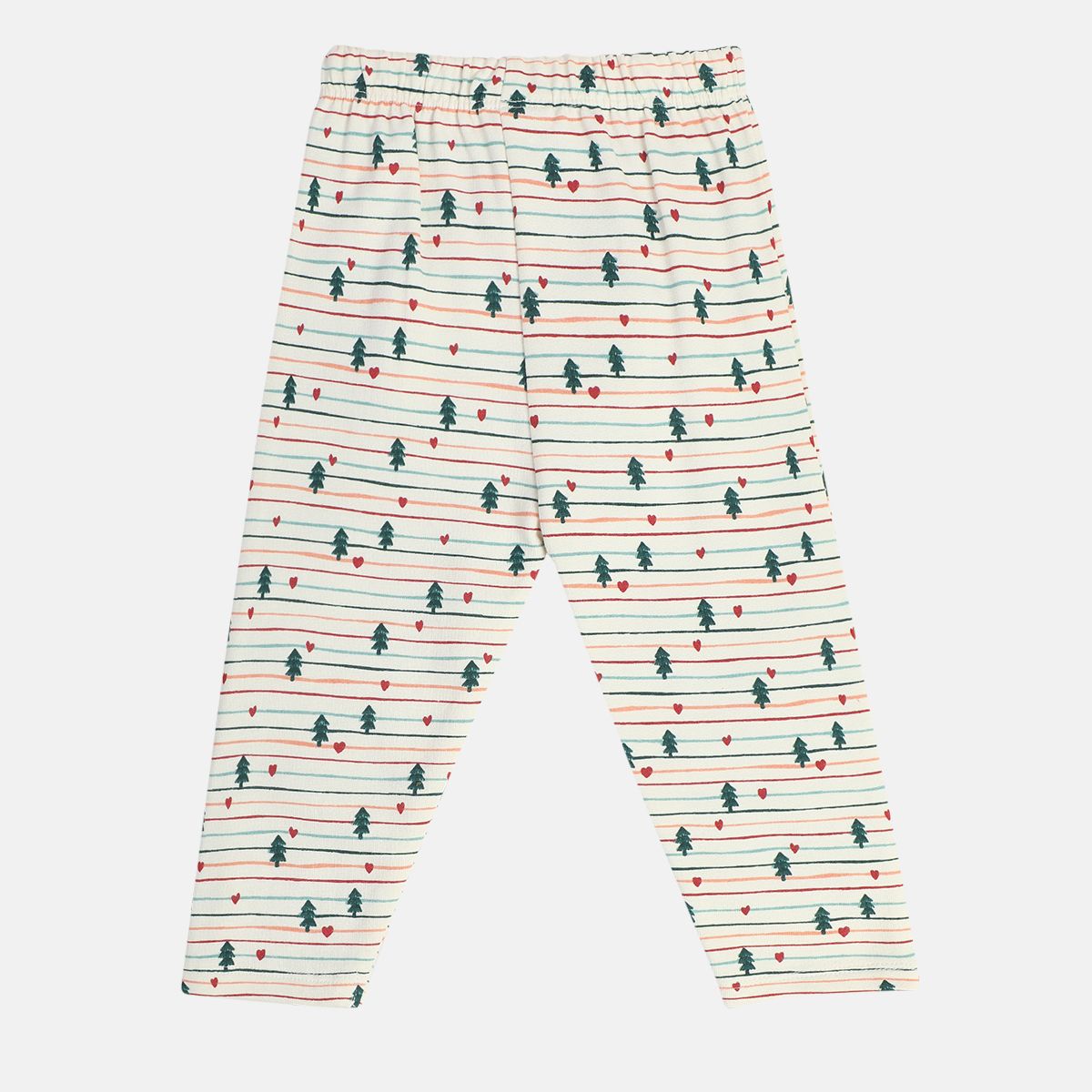 Girls Multicolor Pack Of 2 Legging